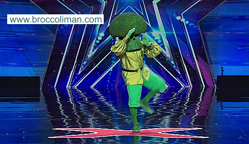 Broccoli Man on Americas Got Talent