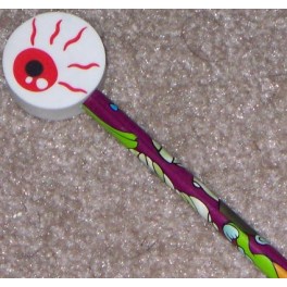 Eraser - Eyeball with Spooky Pencil