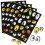 Stickers - Jeepers Creepers Eyes (12 sheets of 32 stickers)