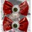 Hairbow Slide - Red Bows with Eyeballs