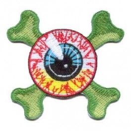 Patch - Eyeball Crossbones