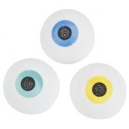Plastic Eyeballs - Colors (3 pack)
