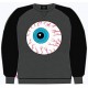 Sweat Shirt - Mishka Throwback Keep Watch Crewneck - Heather - L