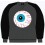Sweat Shirt - Mishka Throwback Keep Watch Crewneck - Heather - XL