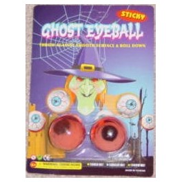 Sticky Ghost Eyeballs 1.5in.