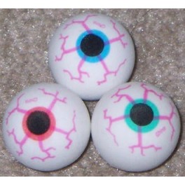 Superball Eyeball White - 25mm (2 pack)