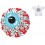 T-shirt - Mishka Damaged Keep Watch - White L