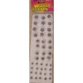 Wiggle Eyes with Adhesive Back