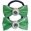 Hairbow Bands - Green Glitter