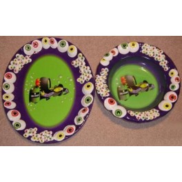 Eye of Newt Serving Bowl and Tray