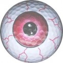 Golf Ball - Red Eye
