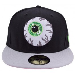 Hat - Mishka Keep Watch New Era - Black-Grey 7 3/4