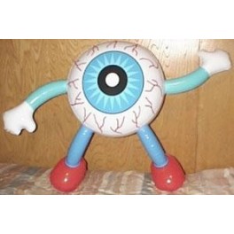 Inflatable Eyeball Man