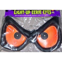 Light-Up Eerie Eyes - Big Orange
