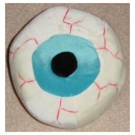 Plush Eyeball 11in. - Blue