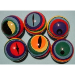 Psychedelic Eyeball Superballs