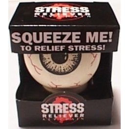 Stress Eyeball Keychain