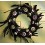 Wreath - Eyeballs and Feathers