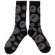 Socks - Mishka Keep Watch Pattern - Black