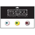 Mishka Keep Watch iPhone Button Stickers (3 pack)