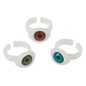 Plastic Eyeball Rings (12 pack)