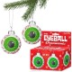 Glass Eyeball Ornaments - pair