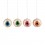 Pearlized Eyeball Ornament (each)