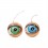 Eye See You Ball Ornament (set of 2)