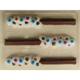 Chocolate and Candy Mold - Eyeball Pretzel Sticks